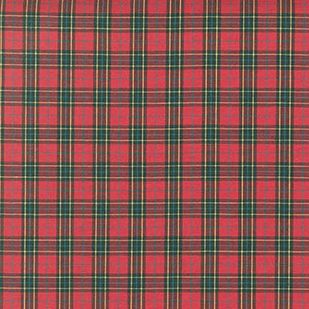 Robert Kaufman Fabrics Sevenberry Classic Plaids Highland Plaid Red